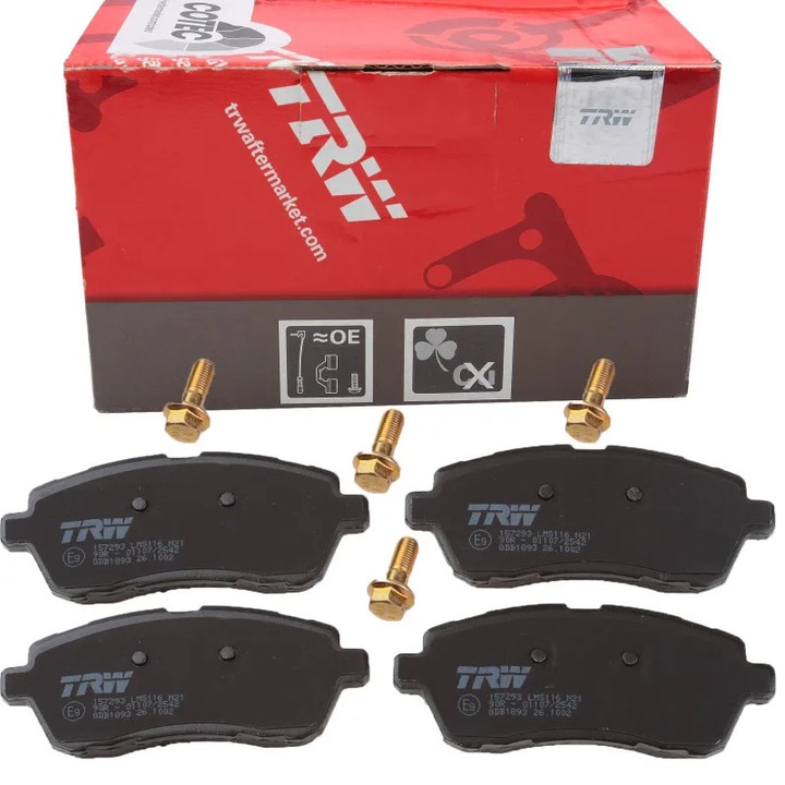 Set placute frana, frana disc TRW GDB1893