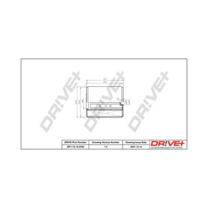 Légszűrő Dr!ve+ DP1110100762