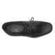Pantofi Barbatesti Negri Din Piele Naturala Cu Calapod Lat, Talpa TR Cu Toc De 2cm, Confort Zilnic, Model Robust, Produs 100% Romanesc, SCV, Marimea 44