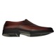 Pantofi Barbatesti Din Piele Naturala Maro Cu Calapod Lat, Fara Siret, Talpa TR Flexibila Cu Toc De 2cm, Confort Zilnic, Produs 100% Romanesc, SCV, Marimea 40