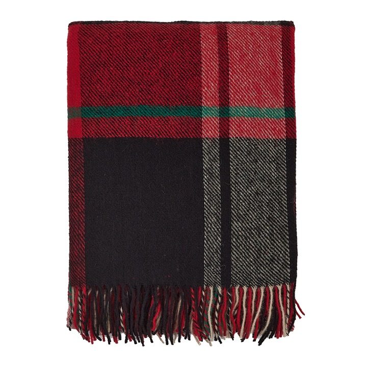 Patura, Cozy Blankets, 100% lana nouazeelandeza, 140x200cm, rosu