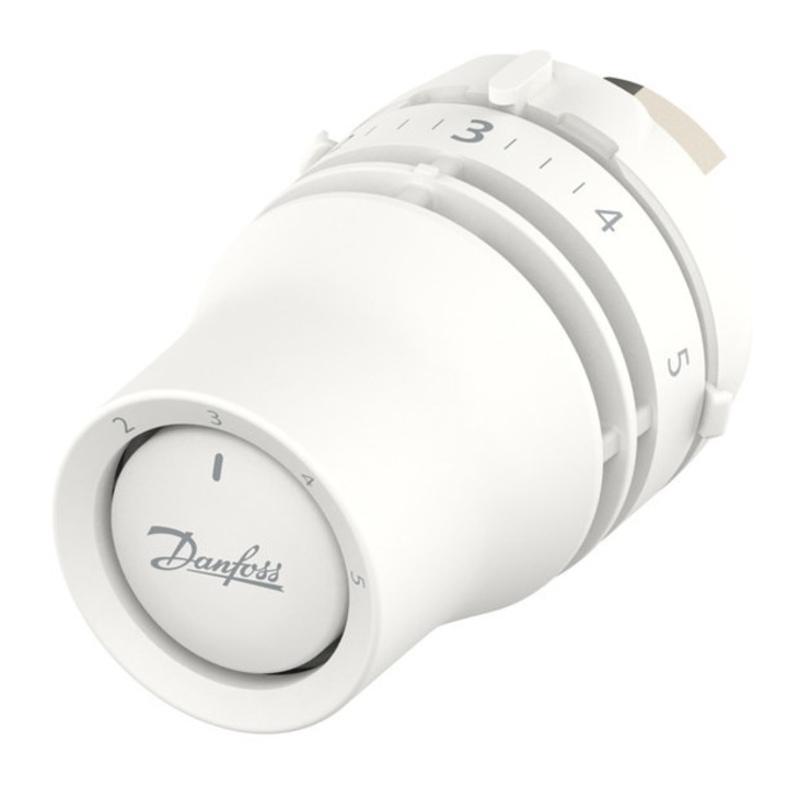 Cap termostatic Danfoss Redia M30x1.5, senzor incorporat, cu limitare de la 16°C
