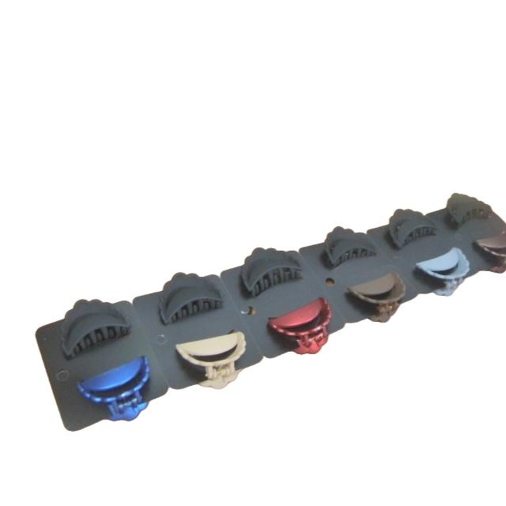 Set clame par, SANDEX, 12 piese, multicolor