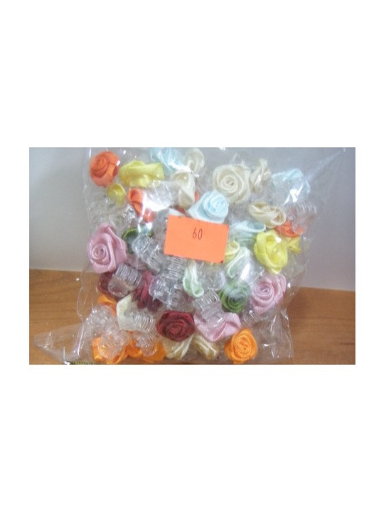 Set 60 clestisori de par, SANDEX, mix, 9804, multicolor