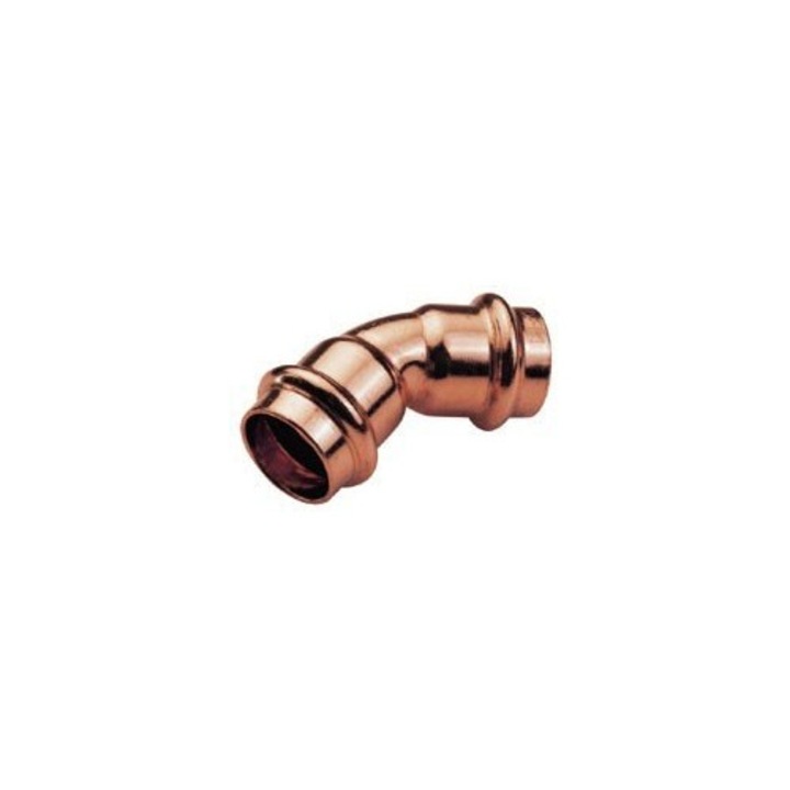 Conex B préscsatlakozó, réz és sárgaréz, 45x42mm