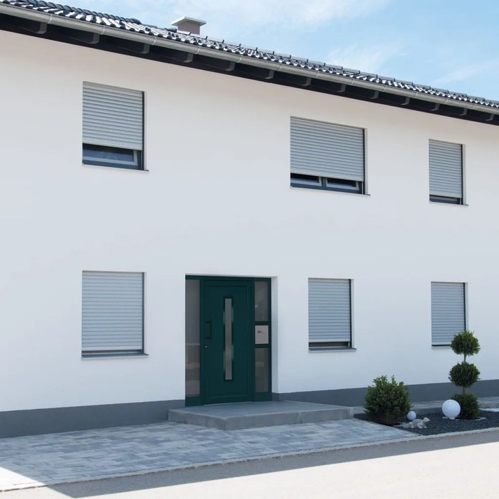 Usa de intrare, antracit, 98x200 cm, PVC