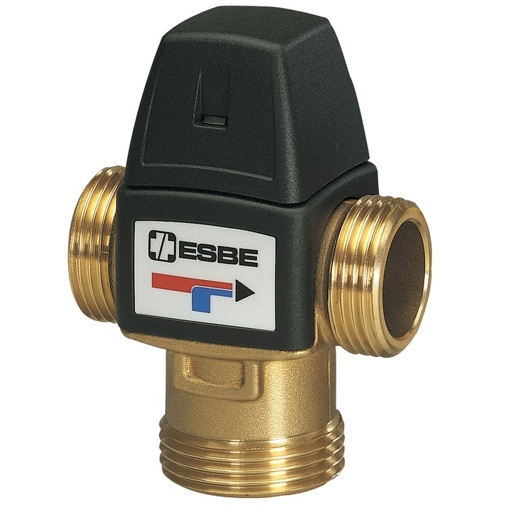 Термостатичен вентил VTA322, ESBE, 20-43°C, KVS 1.5, 3/4" външен