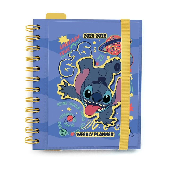 Agenda, Stitch, Multicolor, A5