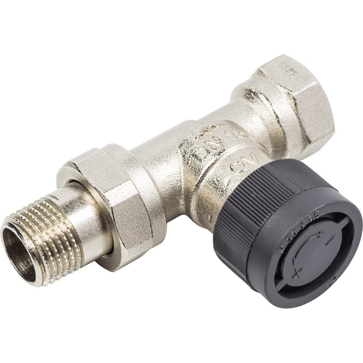 Egyenes termosztatikus szelep - M30x1.5 Rp1/2", KAN-therm