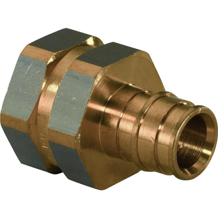 Uponor Q&E конектор с женска резба PL 25-Rp3/4""FT, бронз