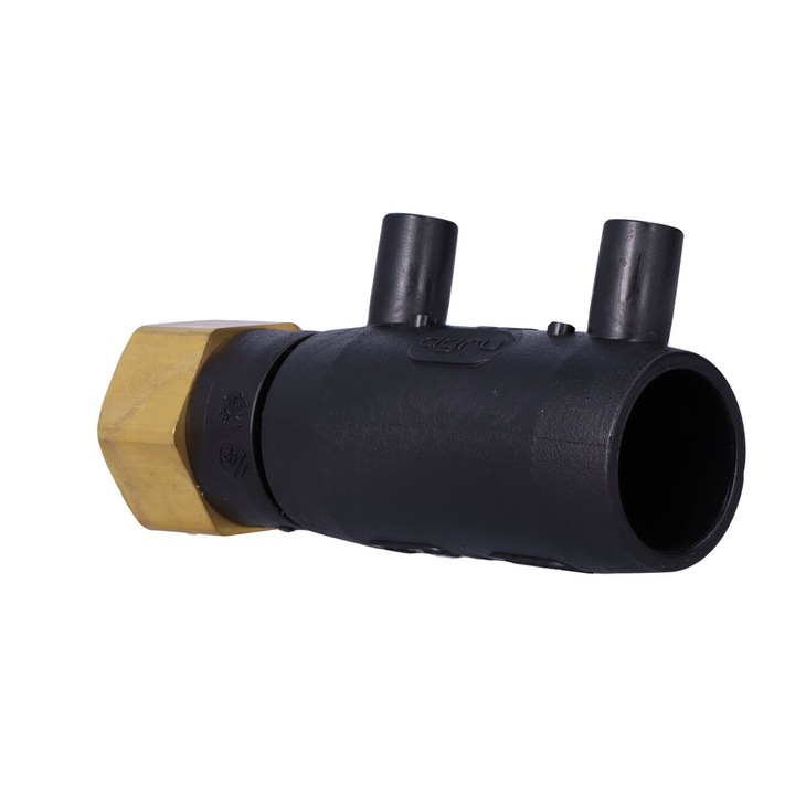 Manson de tranzitie, AGRU, din PE-alama GW 32x1"" SDR11 electrofuzibil, apa-gaz