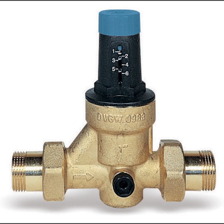 Watts DRV25N nyomáscsökkentő, 1" 25 bar, 1,5-6 bar