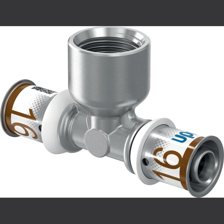 Uponor T-idom belső menettel 16-Rp1/2" FT-16, többrétegű csőrendszerhez
