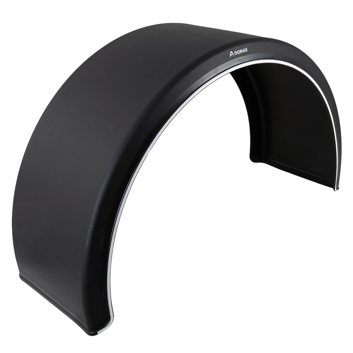 Aripa Pentru Remorca, Domar, Dk1680, Material: Polipropilen (Pp), Rezistenta La Conditii Meteorologice, Prietenos Cu Mediul, Protectie Impotriva Stropirii, 1300 x 430 x 690 mm, Negru
