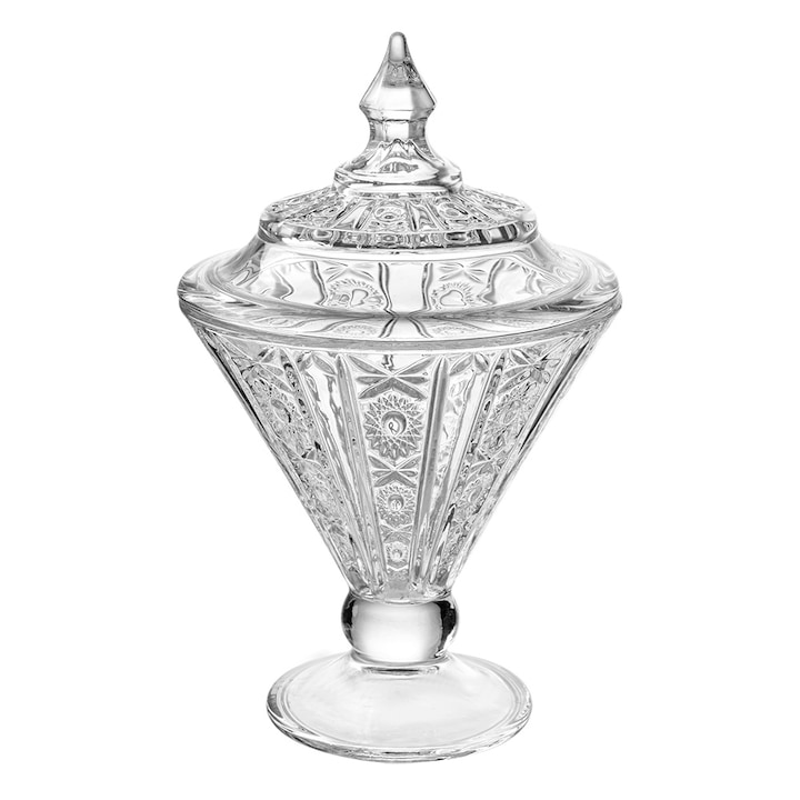 Üvegtál Ø 12x19 cm