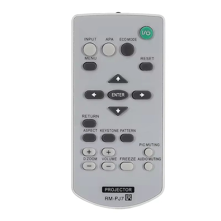 Távirányító, Sony, RM-PJ7, VPL-EX345, VPL-EX430, VPL-EX435, VPL-EX450, VPL-EX455, VPL-EX570 projektorokhoz