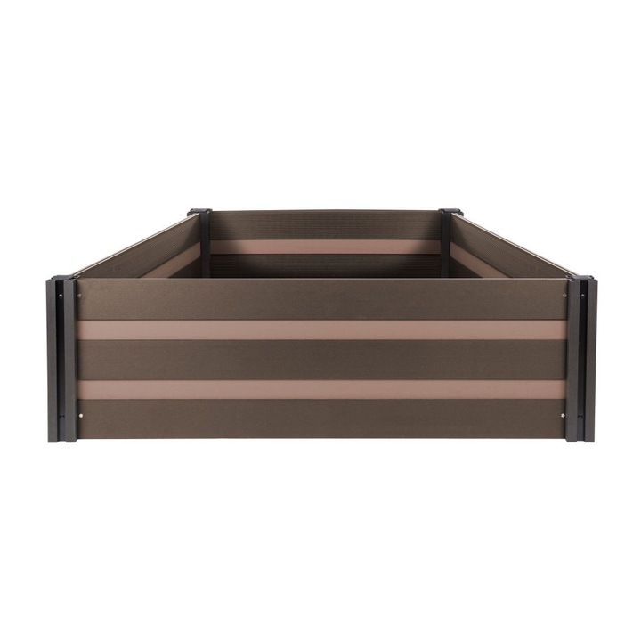 G21 Crop Duo 183 x 183 x 57, WPC, dió, emelt melegágyas