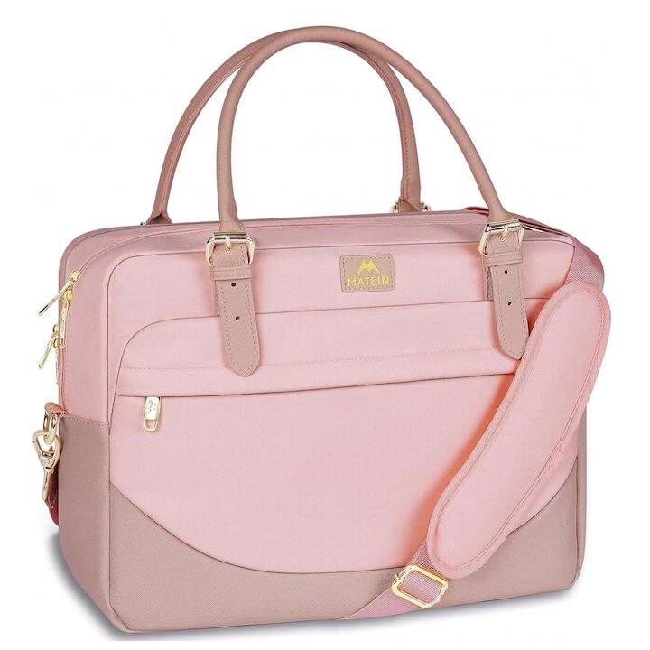 Geanta pentru laptop de 15.6 inch pentru femei Rucsacuri Matein 1367 Roz