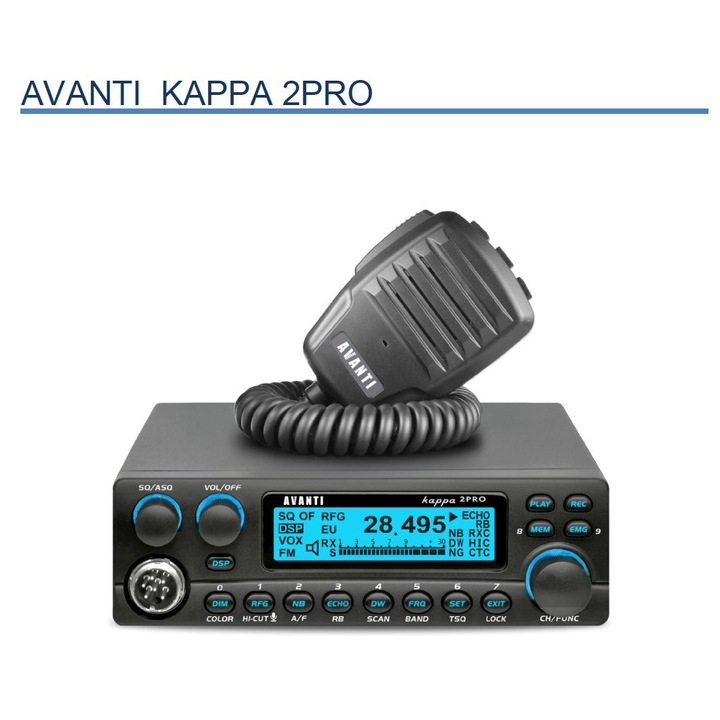 Statie Radio Avanti Kappa 2 PRO MSR Profesionale