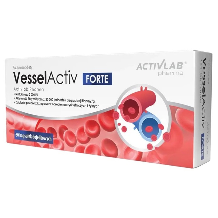 Activlab Pharma VesselActiv Forte, 60 kapszula