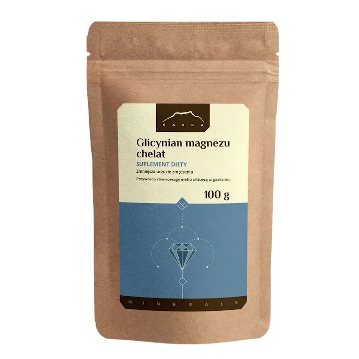 Nanga Gliconat de magneziu chelatat in pulbere, 100 g