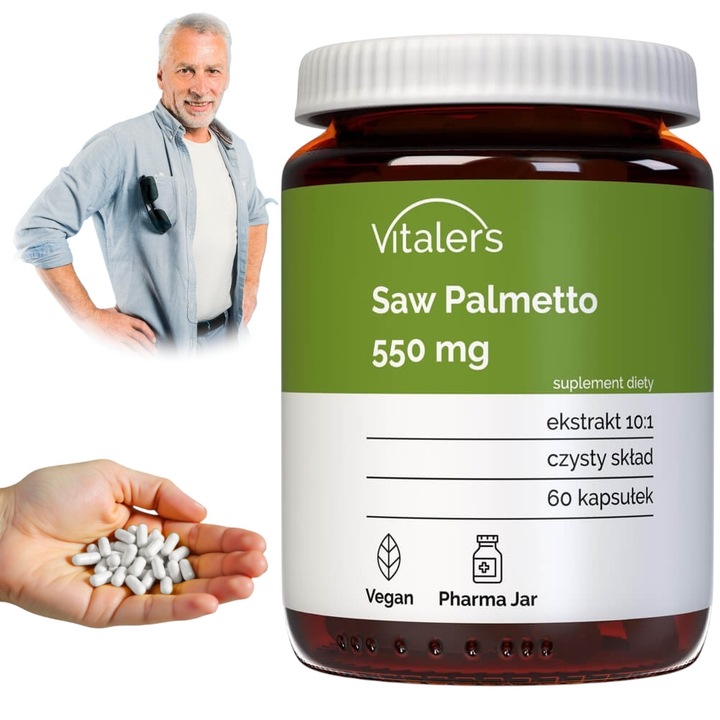Сао Палмето 550 mg Vitaler's, 60 капсули