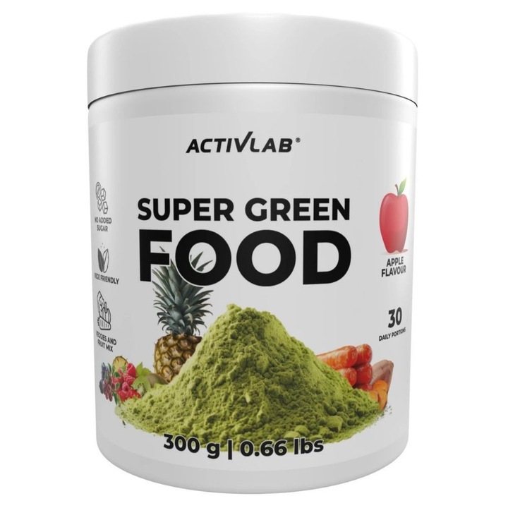 Activlab Super Green Food, mar, 300 g