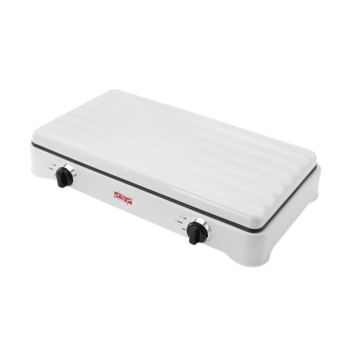 Aragaz 2 ochiuri DSP KD5073, Alb, 2.2x2.2KW compatibil cu GPL
