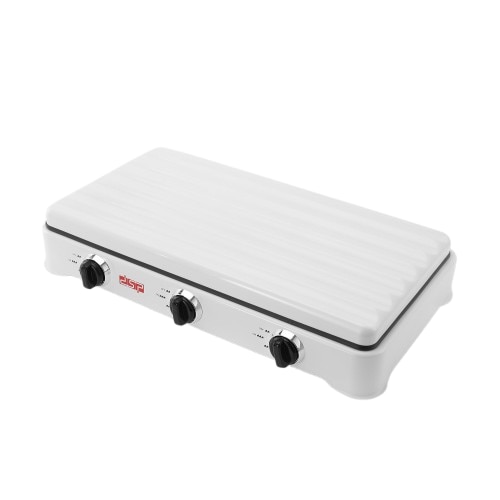 Aragaz 3 ochiuri DSP KD5077, Alb, 2.2x2.2x1KW compatibil cu GPL