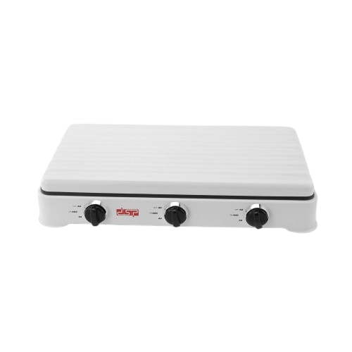Aragaz 3 ochiuri DSP KD5077, Alb, 2.2x2.2x1KW compatibil cu GPL