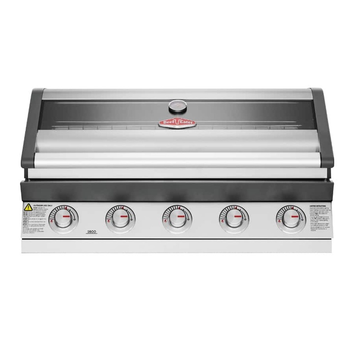 Gratar incorporabil pe gaz 5 arzatoare - butelie/retea Discovery 1600S, BeefEater