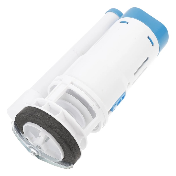 Входен клапан за тоалетно казанче, бяла пластмаса, 20x9x7 см, комплект тоалетни аксесоари