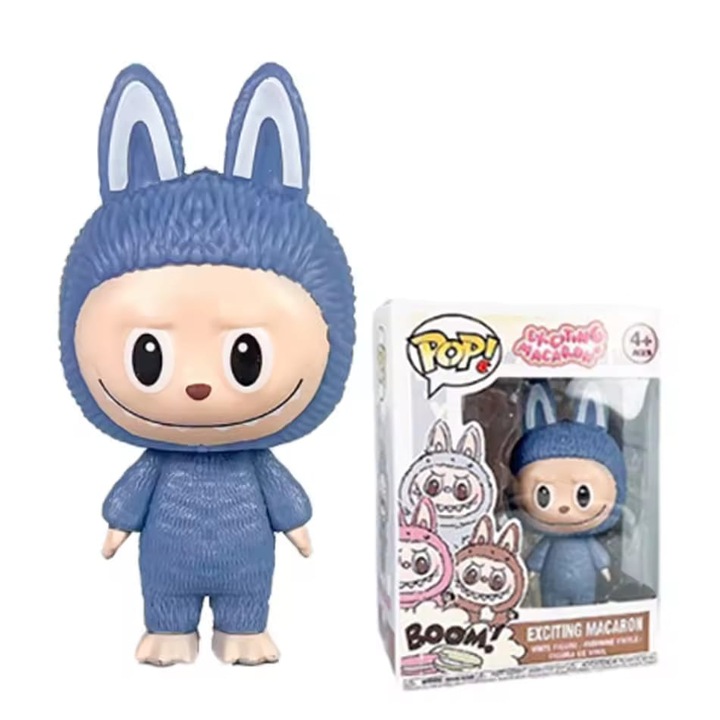 Фигурка ANGMAG ЛаБубу – Синя, 10 см, колекционерска играчка, 4+ години