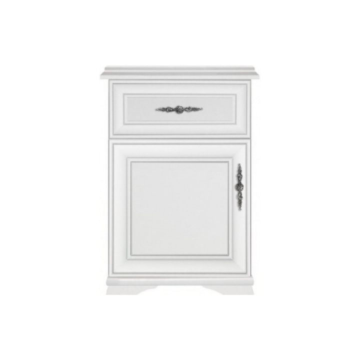 Komód DTD alpesi fehér Kentak 54, 5x34, 5x83 cm