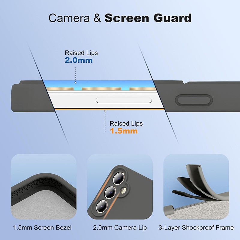Husa telefon Samsung Galaxy S24, silicon, suport magnetic, protectie militara, gri