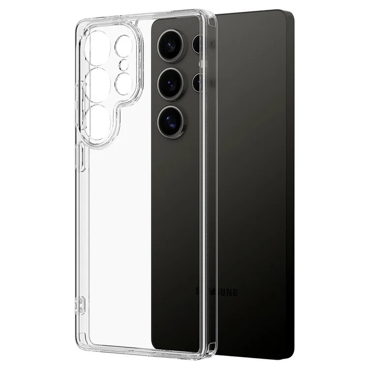 Силиконов кейс за Samsung Galaxy S25 Ultra, Прозрачен