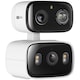 Camera de supraveghere Wireless TP-Link Tapo C246D cu 2 obiective, 2K 3MP + 2K 3MP, Utilizare interior / exterior, Wireless, Night Vision, Detectare Smart AI, Two-Way Audio, ONVIF