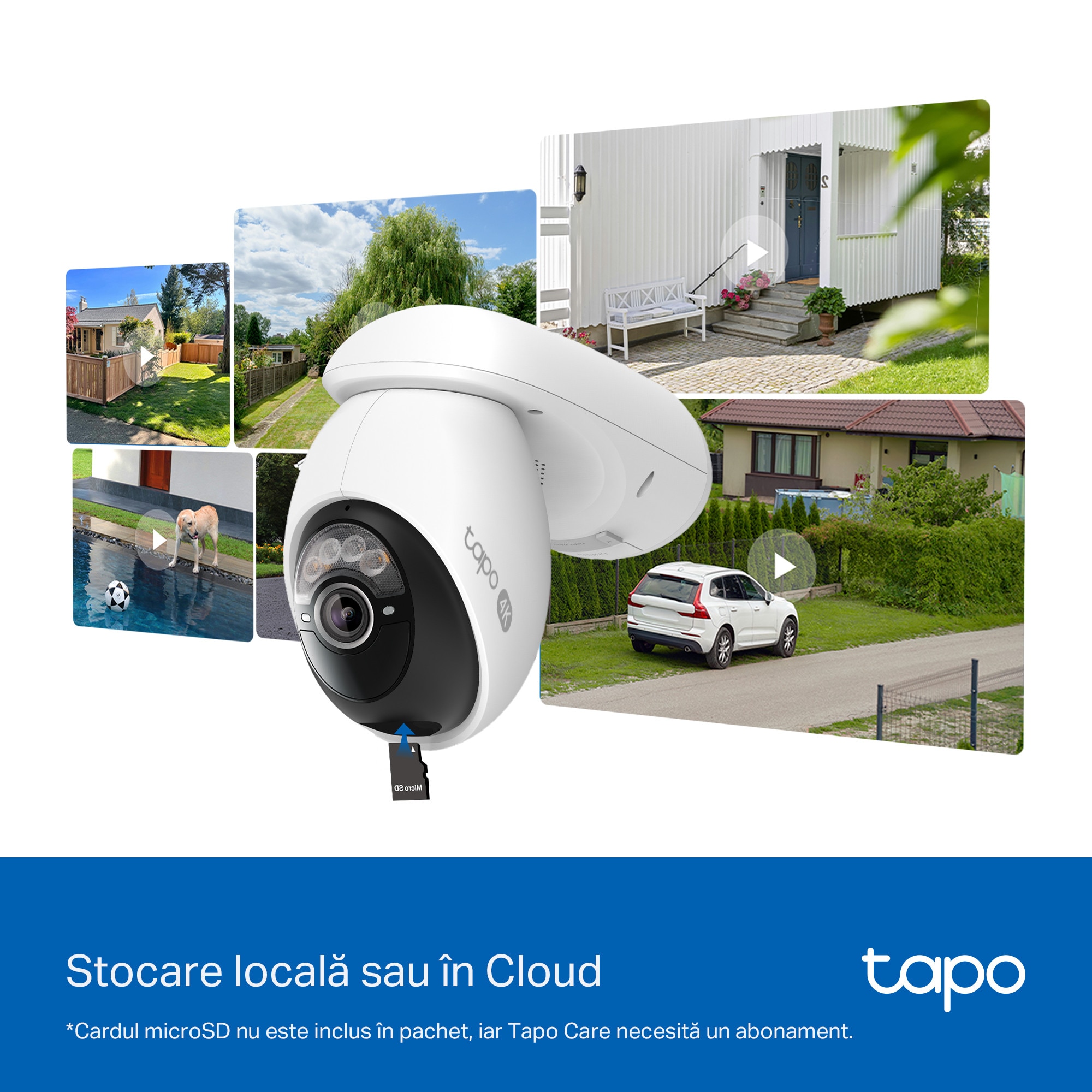 Kit camera de supraveghere Wireles cu panou solar TP-Link Tapo
