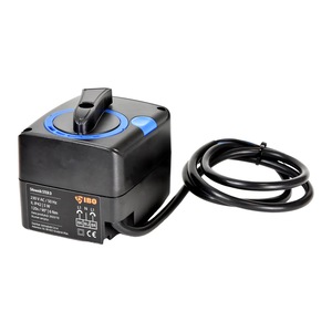 Servomotor pentru vana de amestec STER-D, Ibo Dambat, 5 W, negru