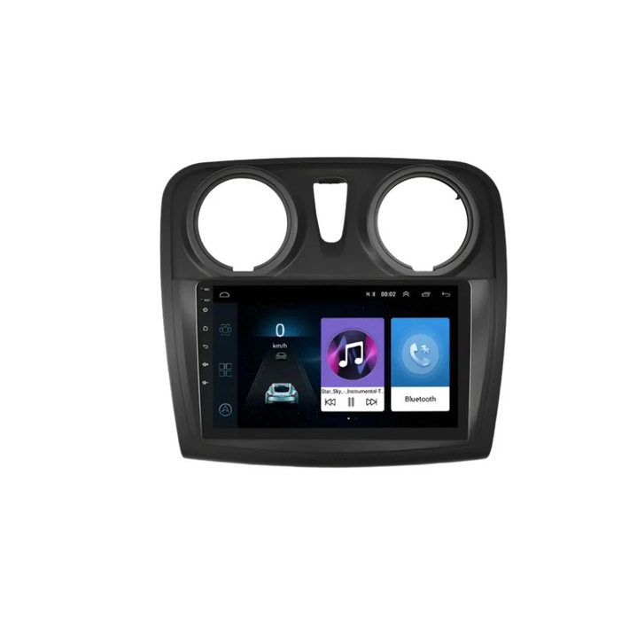 Autós multimédia lejátszó, Android Auto CarPlay, 9"-os érintőképernyő, GPS, 1G 32G Carplay AHD