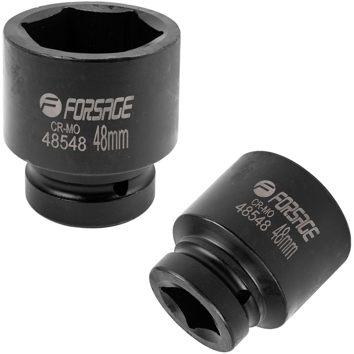 Ütőkulcs 1", FORSAGE, 48mm, 6-katna