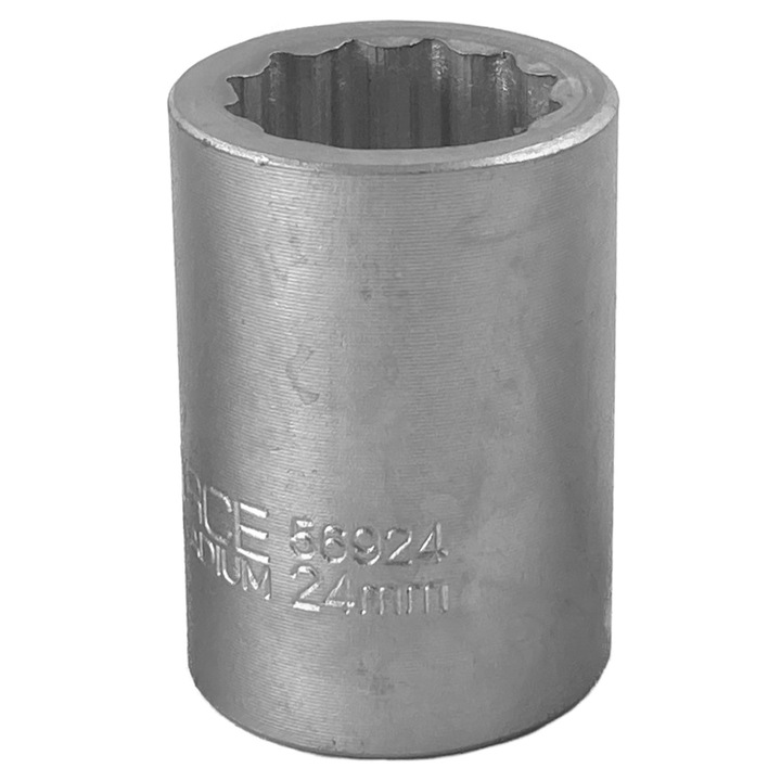 12-es villáskulcs, Rockforce, 3/4", 24 mm, króm-vanádium, 53 mm x 37 mm x 24 mm