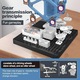 Set educational stiintific pentru copii cu circuite electrice, 67 de piese, 8 ani+