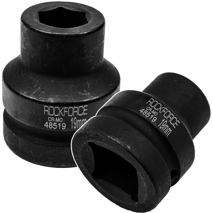 1"-os Rockforce dugókulcs, 19 mm, 6-os nyílású, 0,47 kg