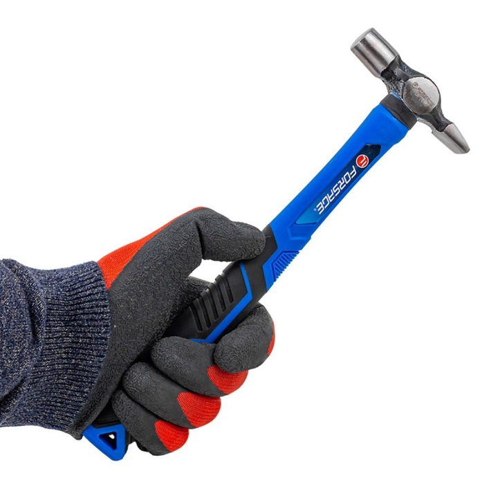 Ciocan de tinichigerie Forsage, 120g, 275mm x 24mm, cap precis, maner ergonomic