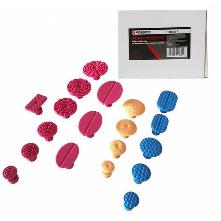 Takarmánydudor-eltávolító szerszámkészlet, 19 darabos, 0,18 kg