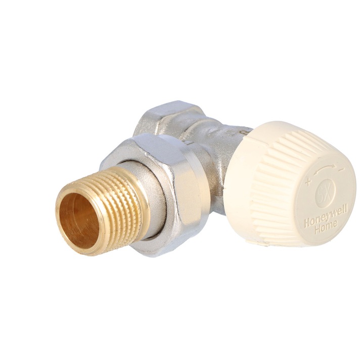 Robinet termostatic, Honeywell home, V2000SX, 1/2", cu racord metal-metal