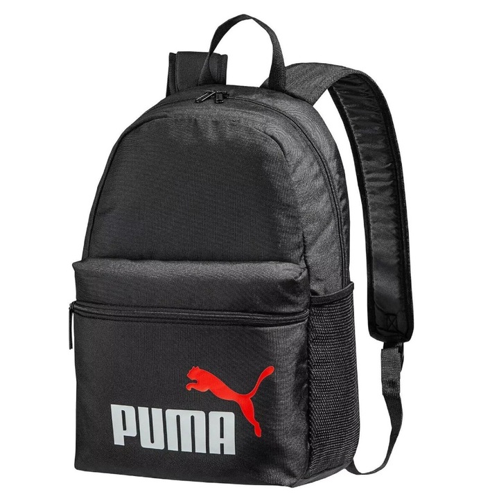 Puma Phase hátizsák, fekete, 44x33x12.5cm, 22 liter