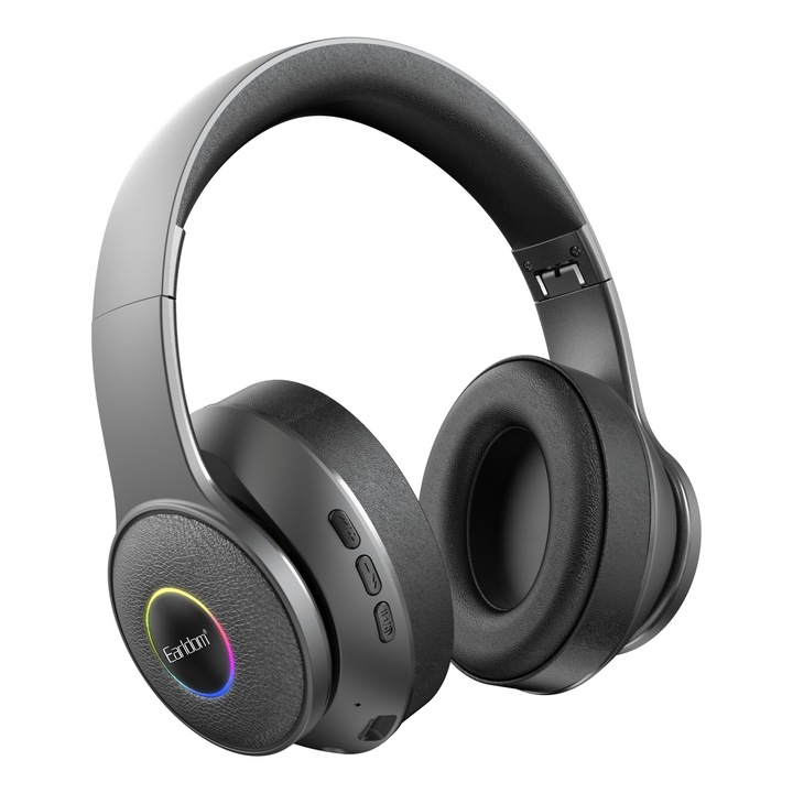 Безжични слушалки Earldom ET-B07, RGB, Black