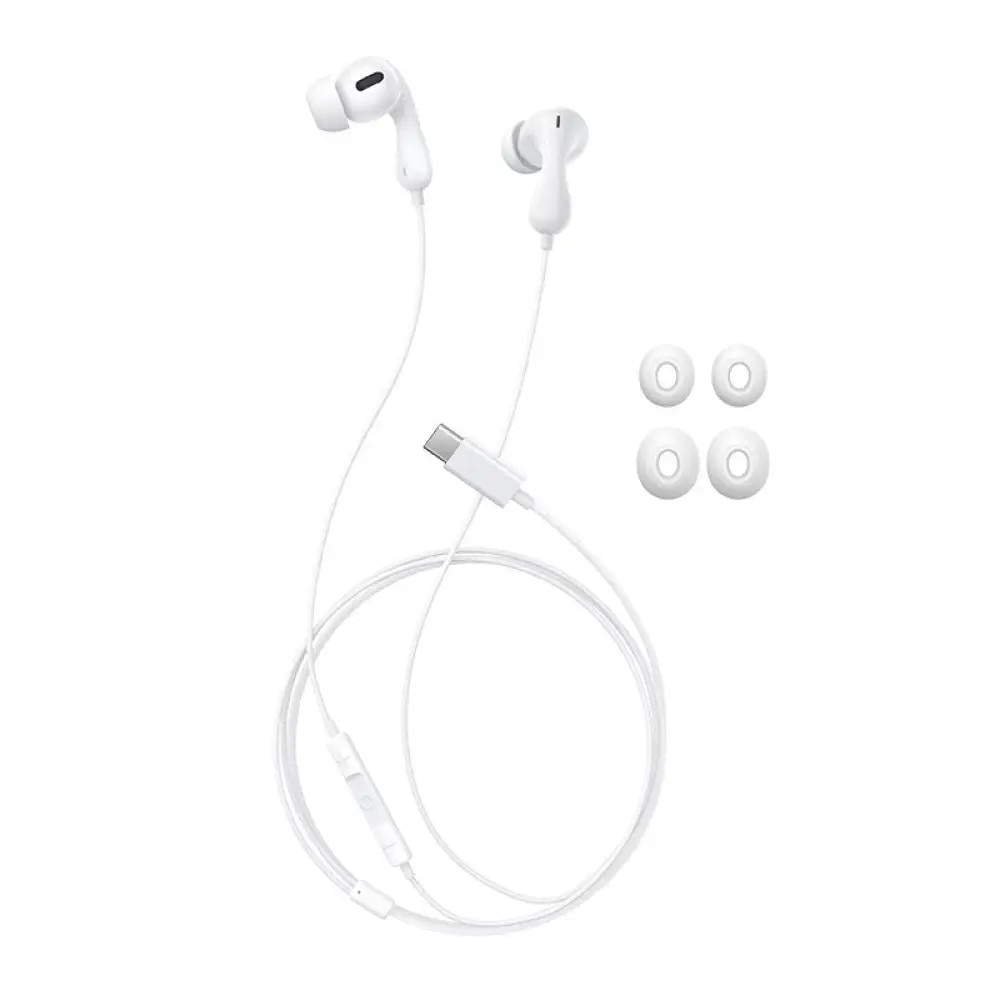 Casti cu microfon Baseus Encok CZ20 alb, 1,1m USB-C